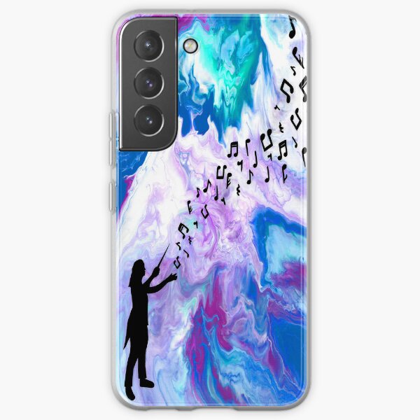 Musical Motion - Acrylic Pour Samsung Galaxy Soft Case