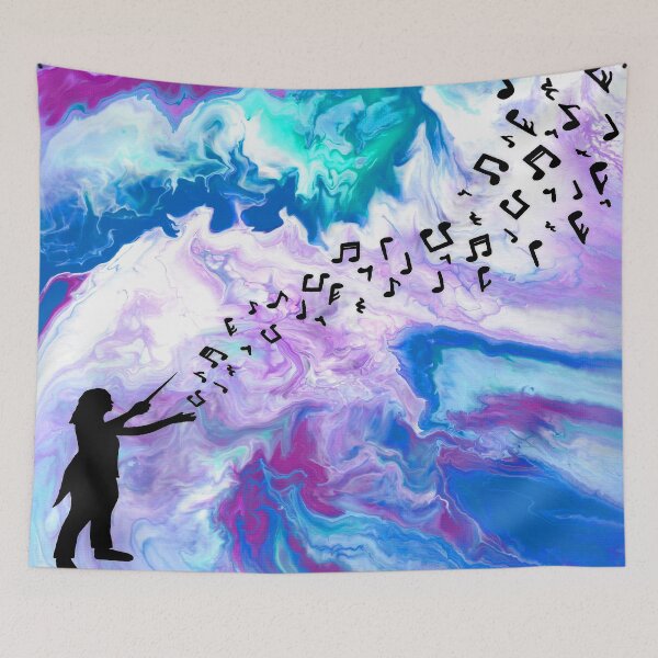 Item preview, Musical Motion - Acrylic Pour designed and sold by HandmadeHill.