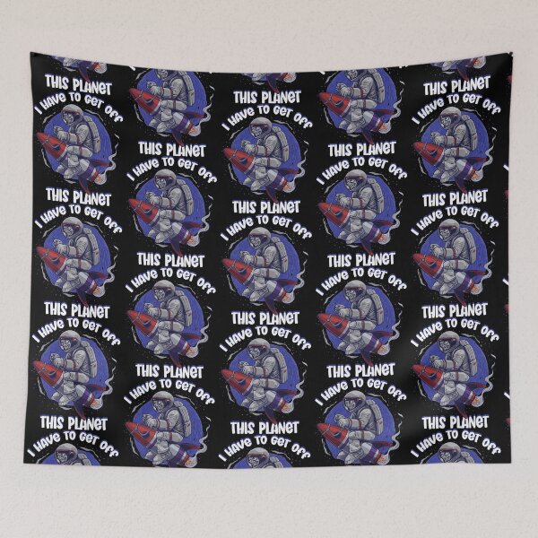 Item preview, I Have To Get Off This Planet designed and sold by EmiesDesignss.