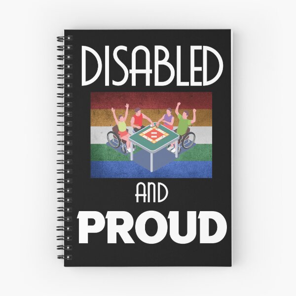 Item preview, Disabled and Proud designed and sold by MrJArts.