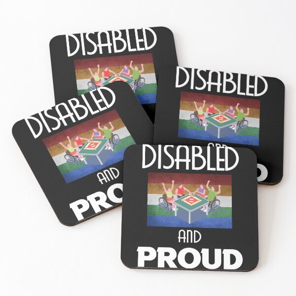 Item preview, Disabled and Proud designed and sold by MrJArts.