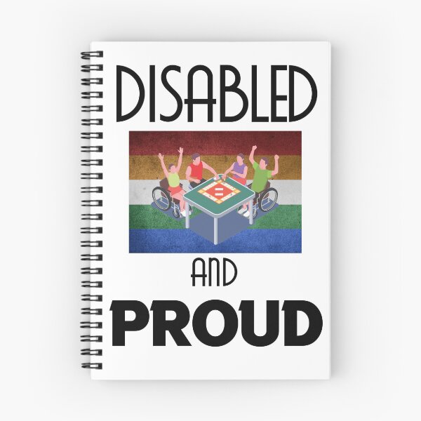 Item preview, Disabled and Proud designed and sold by MrJArts.