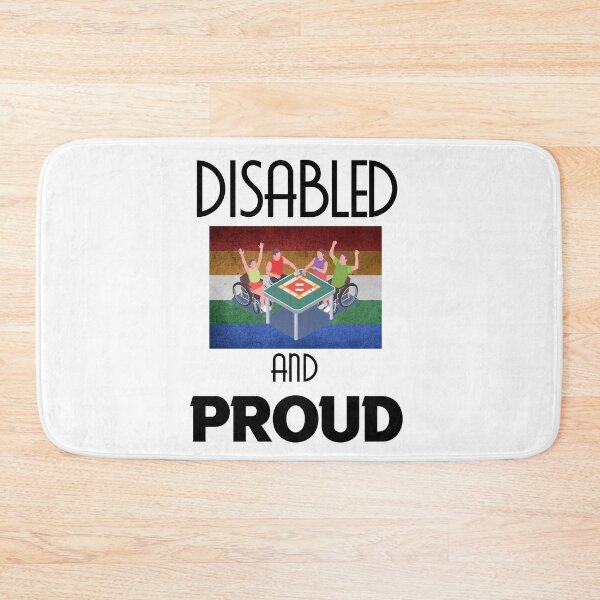 Item preview, Disabled and Proud designed and sold by MrJArts.