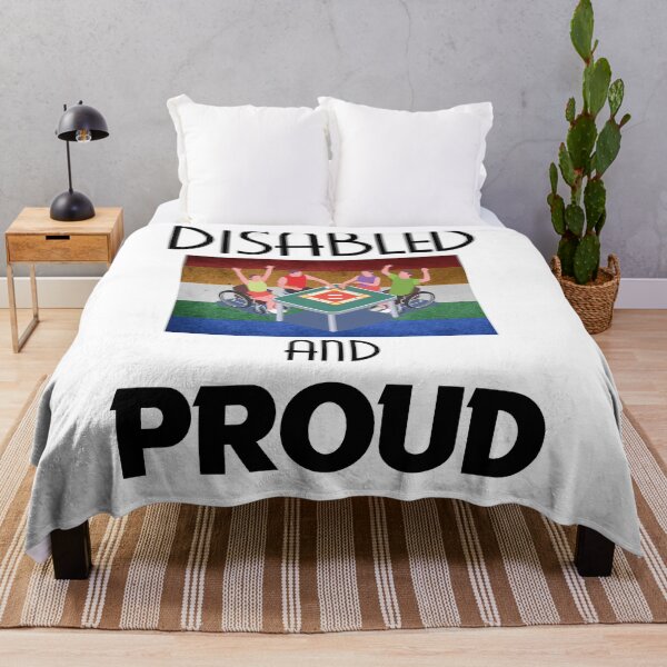 Item preview, Disabled and Proud designed and sold by MrJArts.