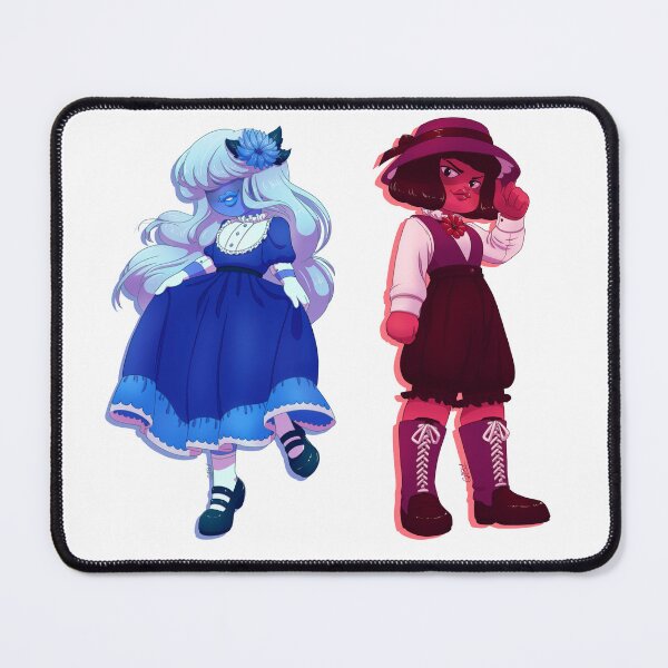 Item preview, Ruby and Sapphire designed and sold by KuraraDraws.