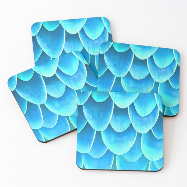 Item preview, Dripping Flower Petals in Light Blue designed and sold by Karen Simon.