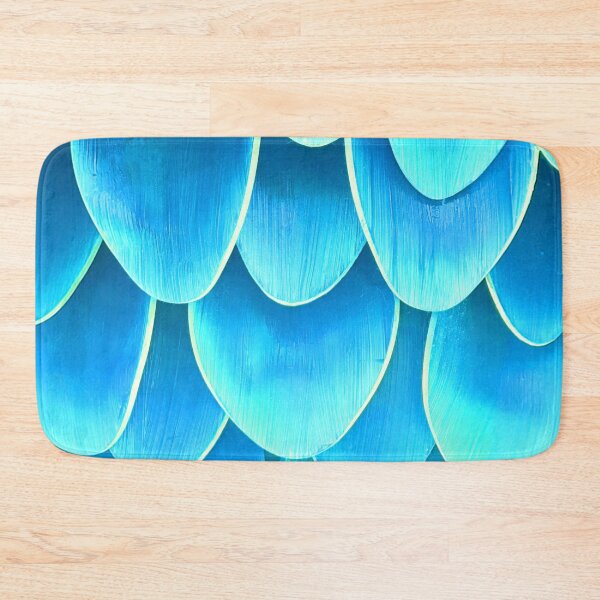 Item preview, Dripping Flower Petals in Light Blue designed and sold by Karen Simon.