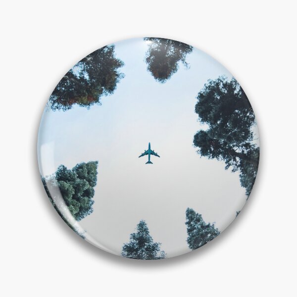 Item preview, AVIATION #5 - Jet Airliner Flying Over Forest designed and sold by DEL-Productions.