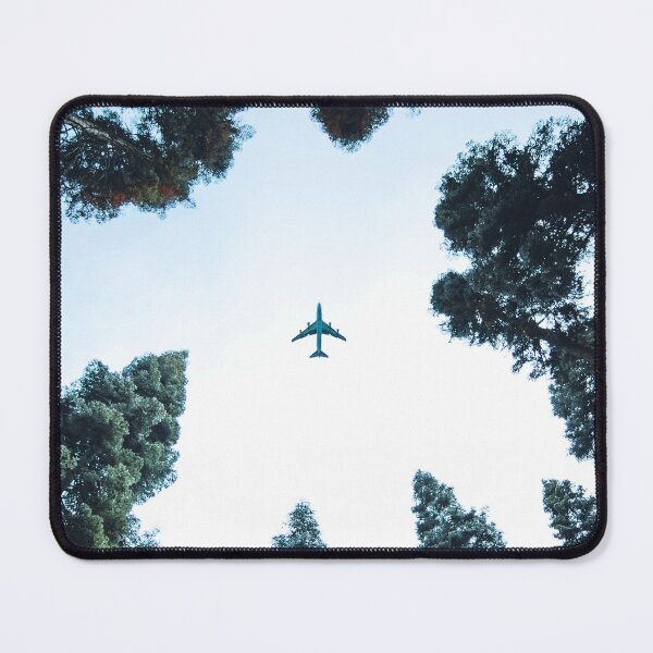 Item preview, AVIATION #5 - Jet Airliner Flying Over Forest designed and sold by DEL-Productions.