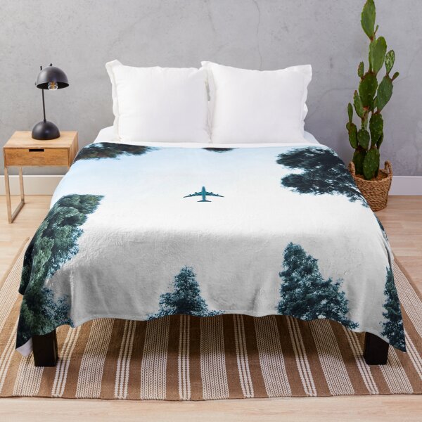 Item preview, AVIATION #5 - Jet Airliner Flying Over Forest designed and sold by DEL-Productions.