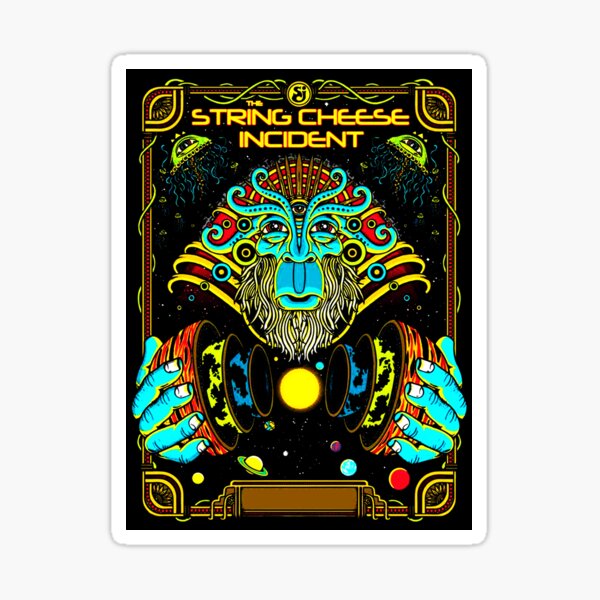 "The String Cheese Incident band tour popular in jambase " Sticker for