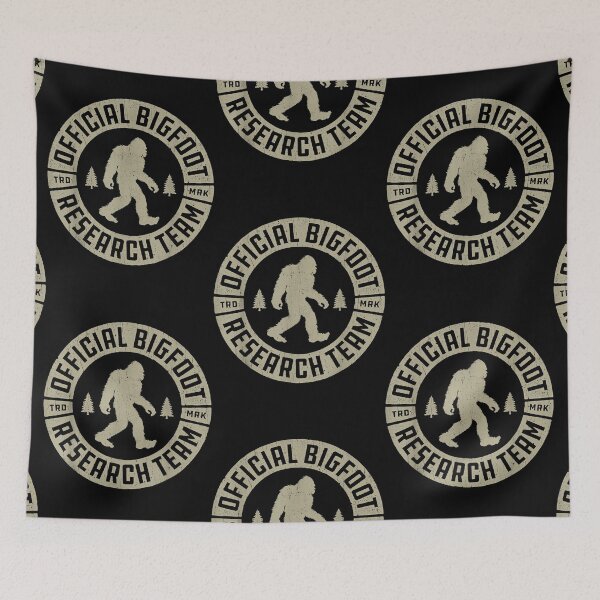Item preview, Bigfoot Research Team Retro Vintage Sasquatch designed and sold by Mariah Ziemann.