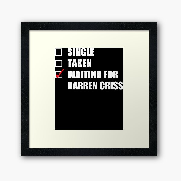 Item preview, Men Women Criss American Singer Darren Songwriter Awesome For Movie Fan designed and sold by White101Vernon.