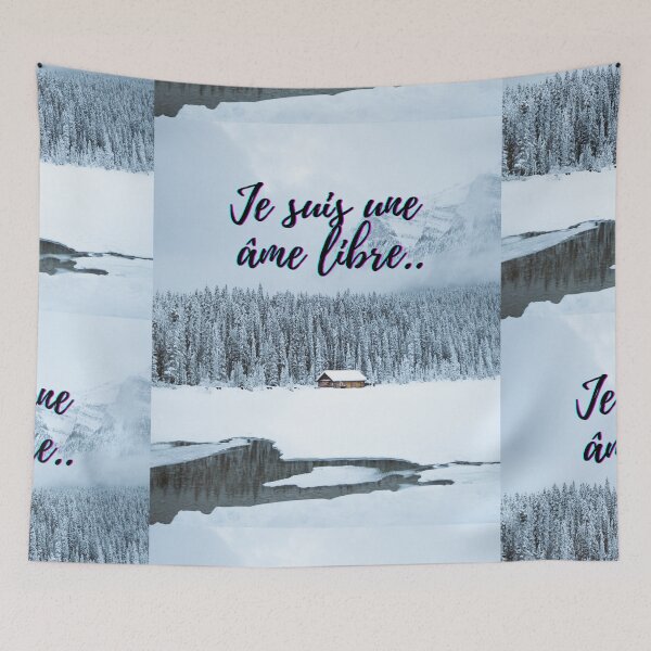 Item preview, I am a free soul - popular french quotes theme gifts  designed and sold by RebelliousRosee.