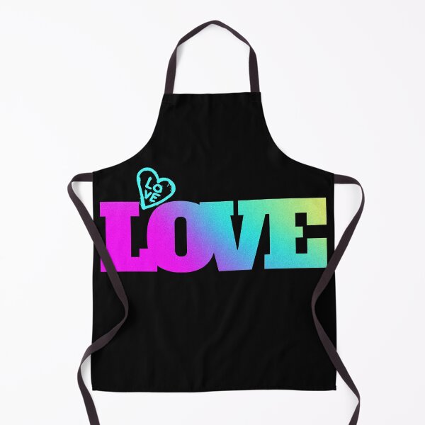 Item preview, love, love and heart, illustration with word love in bright colors and gradients. designed and sold by Malogue.
