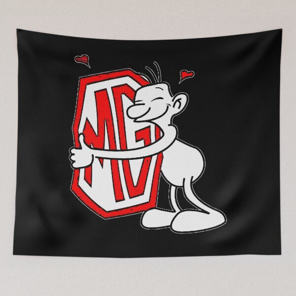 Item preview, MG Love logo car designed and sold by Kennebrunk.