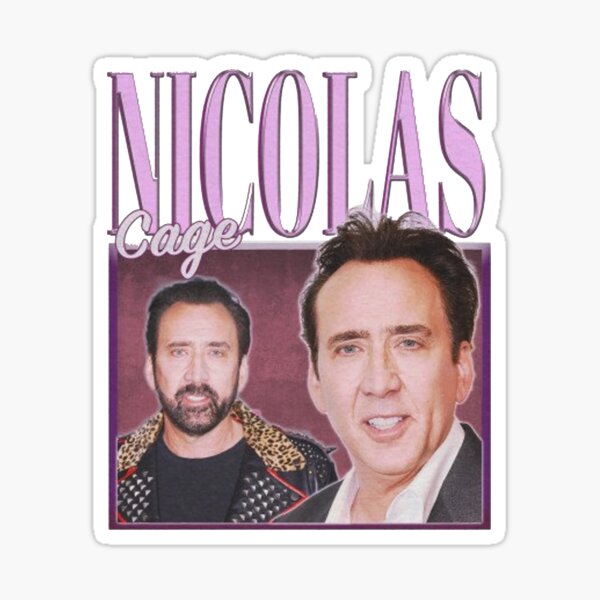 Item preview, Nicolas cage funny designed and sold by Juan2320.