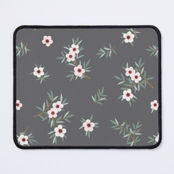 Item preview, Manuka Flower Deep Grey designed and sold by Sarah Thorpe Designs .