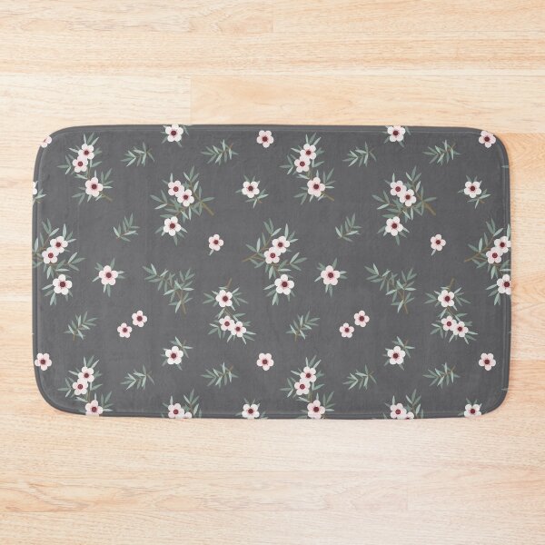 Item preview, Manuka Flower Deep Grey designed and sold by Sarah Thorpe Designs .