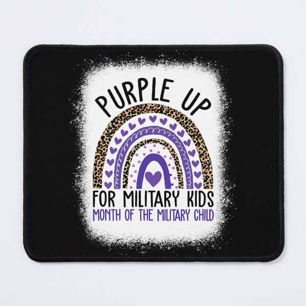 Item preview, Purple Up For Military Kids Cool Month Of The Military Child designed and sold by HaaChris-Artis.