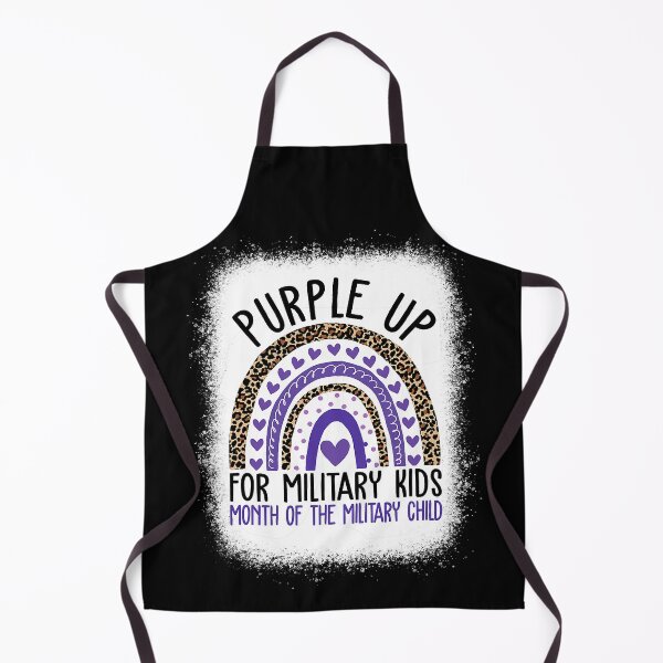 Item preview, Purple Up For Military Kids Cool Month Of The Military Child designed and sold by HaaChris-Artis.