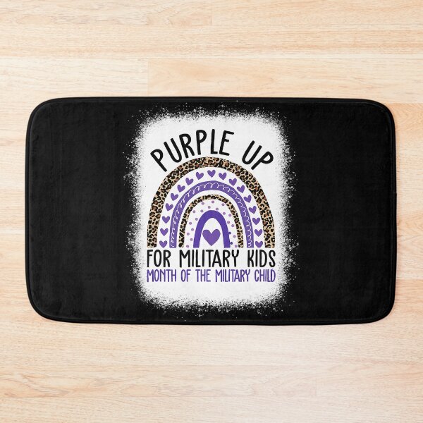 Item preview, Purple Up For Military Kids Cool Month Of The Military Child designed and sold by HaaChris-Artis.