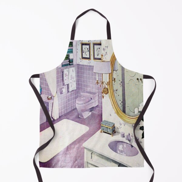 Item preview, purple bathroom designed and sold by timetodieoldman.