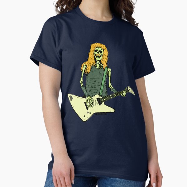Item preview, Lover Gift Band Skeleton James Hetfield Metallica playing guitar designed and sold by MikeJacobs.