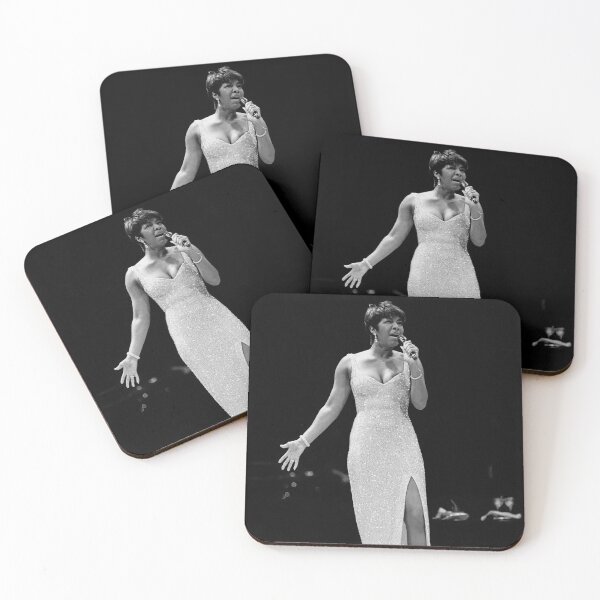 Item preview, Natalie Cole - BW Photograph designed and sold by ConcertImages.