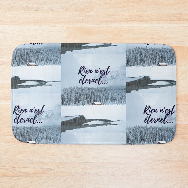 Item preview, Nothing lasts forever - popular french quotes theme gifts  designed and sold by RebelliousRosee.