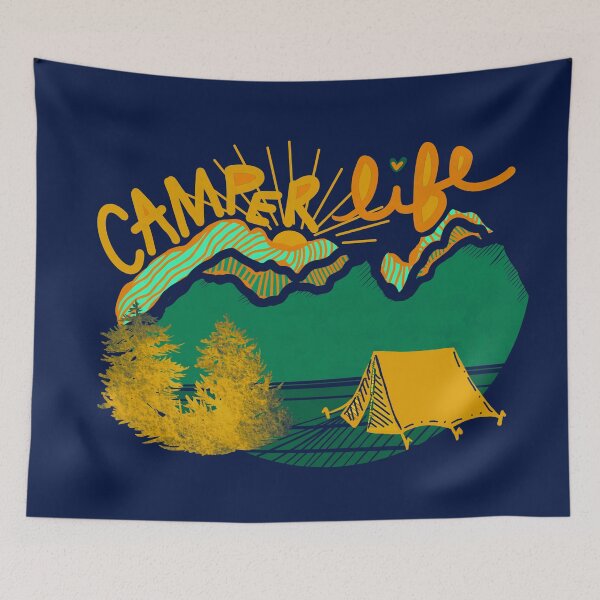Item preview, Camper Life Orange designed and sold by CampK80.