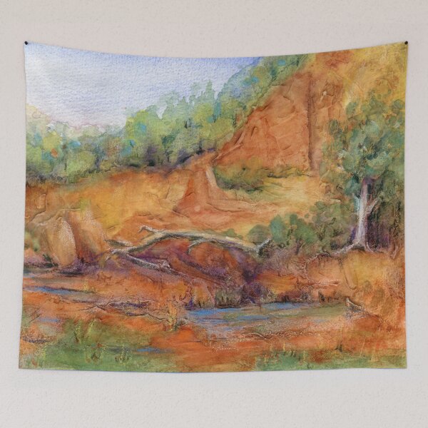 Item preview, Red Desert Miniature 1 Painting designed and sold by Heatherian.