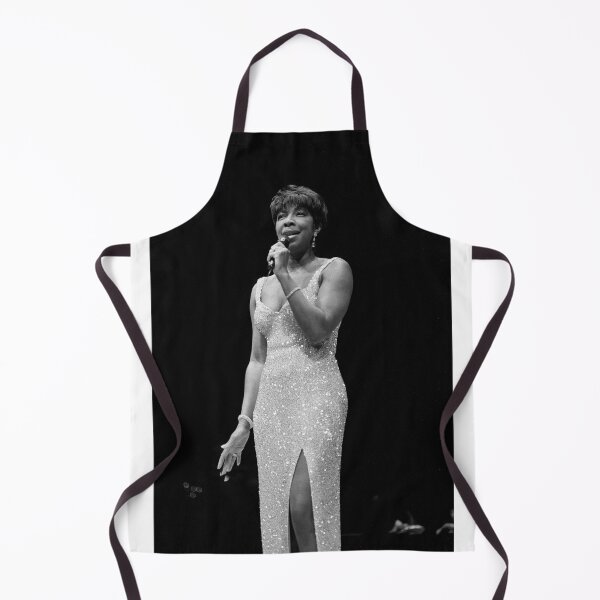 Item preview, Natalie Cole - BW Photograph designed and sold by ConcertImages.