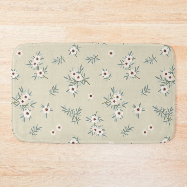 Item preview, Manuka Flower Pale Yellow designed and sold by Sarah Thorpe Designs .