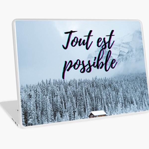 Item preview,  Anything is possible - popular french quotes theme gifts  designed and sold by RebelliousRosee.