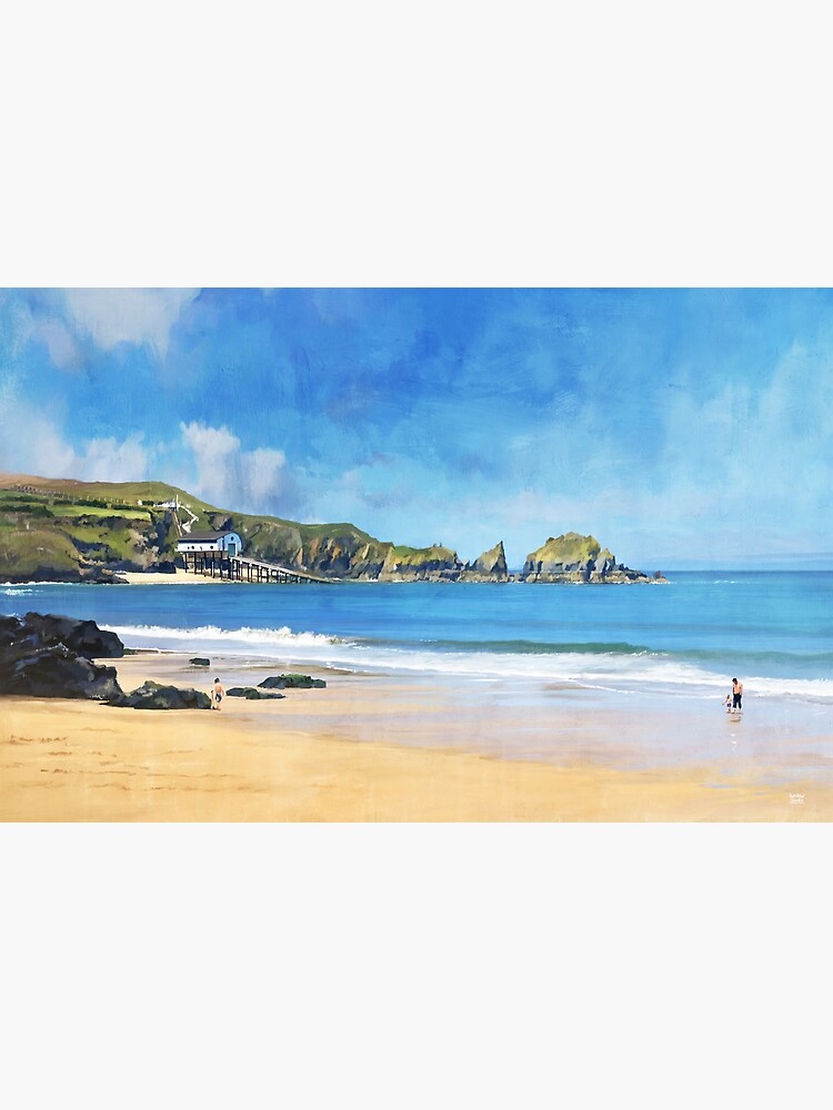 Thumbnail 7 of 7, Framed Art Print, Mother Ivey’s Bay, Cornwall, Original Art designed and sold by synchroelectric.
