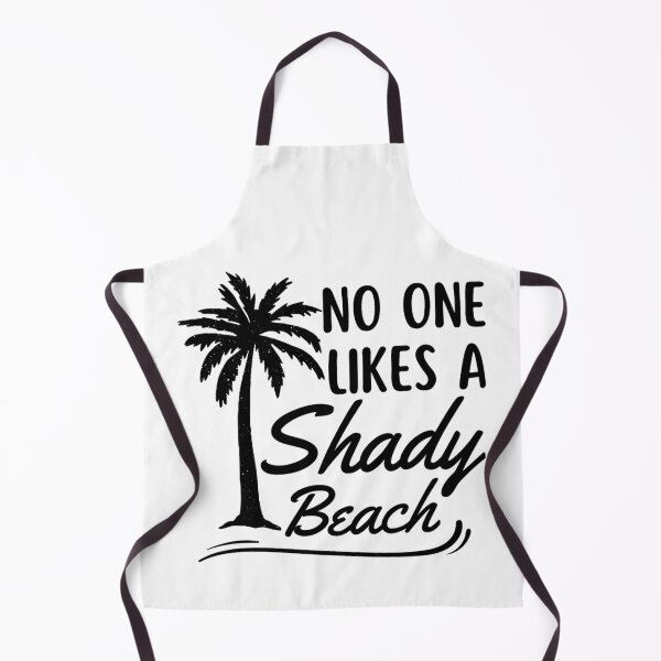 Item preview, No One Likes A Shady Beach | Funny Summer And Beach Quotes designed and sold by chetan786.