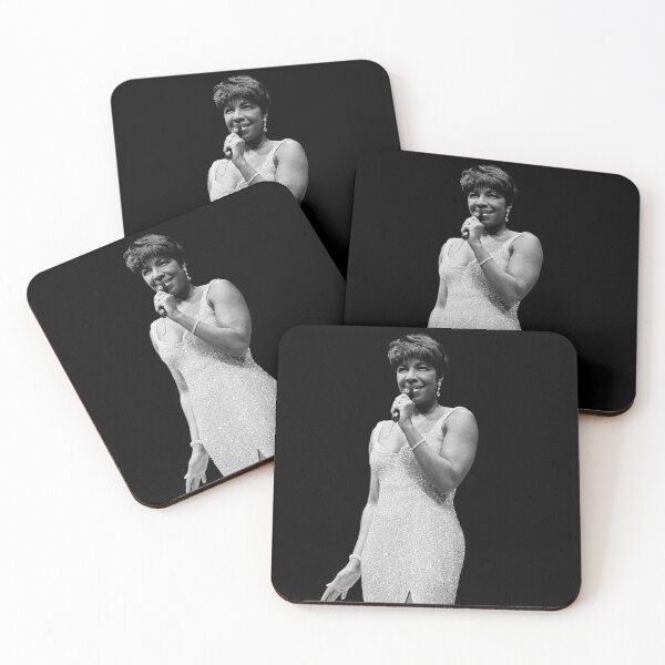 Item preview, Natalie Cole - BW Photograph designed and sold by ConcertImages.