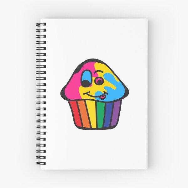 Item preview, Pansexual Pride Rainbow Cupcake designed and sold by BiOurPride.