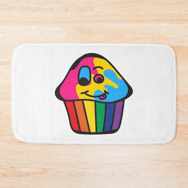 Item preview, Pansexual Pride Rainbow Cupcake designed and sold by BiOurPride.