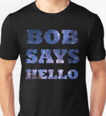 Camiseta ajustada Bob dice hola