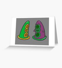 Cute Day of the Tentacle Tentacles Greeting Card