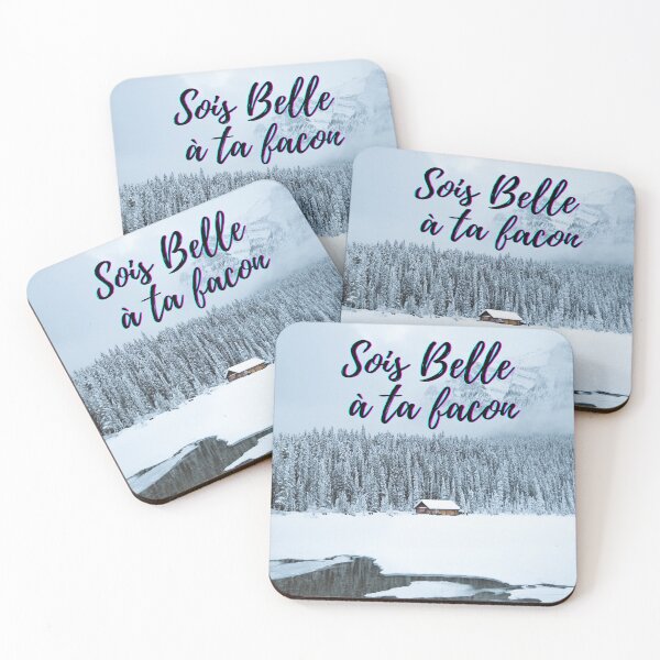 Item preview, Be beautiful in your own way - popular French quotes theme gifts  designed and sold by RebelliousRosee.