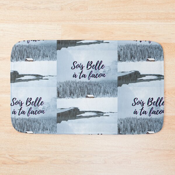 Item preview, Be beautiful in your own way - popular French quotes theme gifts  designed and sold by RebelliousRosee.