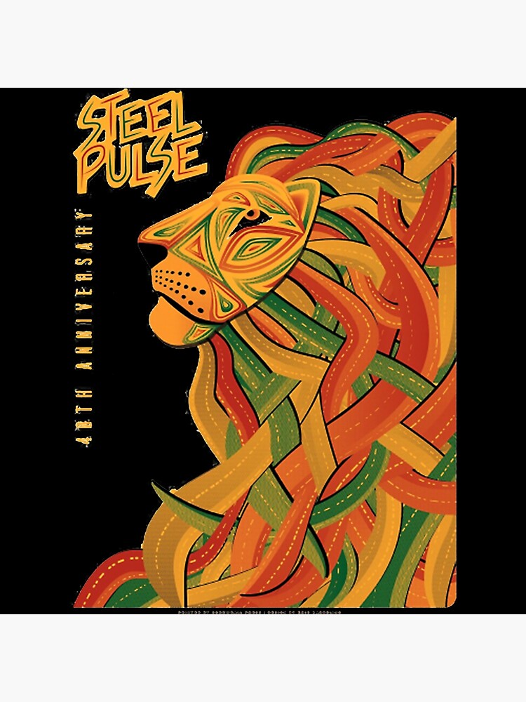 Steel Pulse Lion Musical T-Shirt Steel Pulse Lion Musical T-Shirt