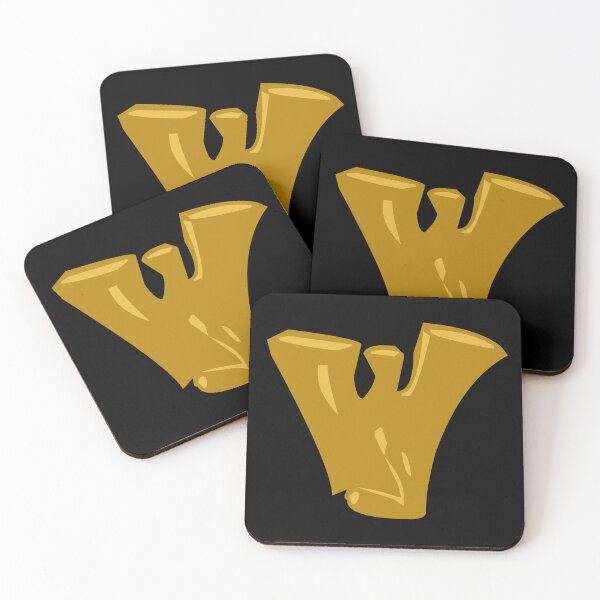Item preview, Monogram Graffiti Initial Letter W designed and sold by Lartheviking.