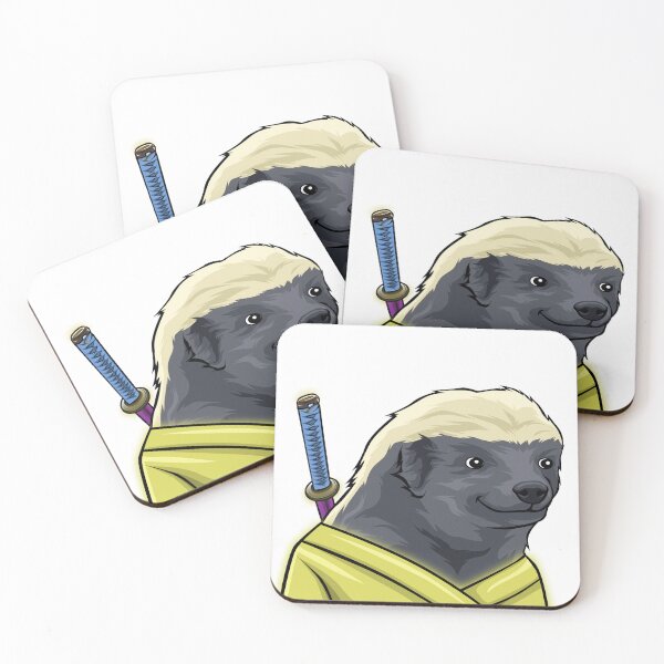 Item preview, Honey Badger Samurai designed and sold by noahsian777.