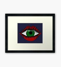 EyeMouth Framed Print