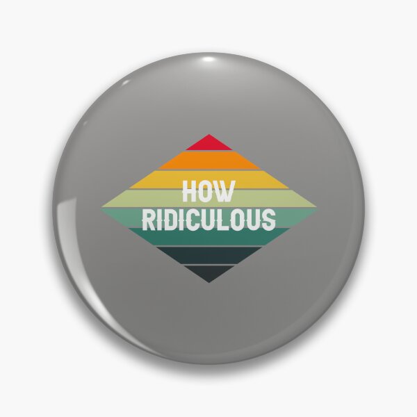 Item preview, How Ridiculous Retro designed and sold by Real-World-Tees.