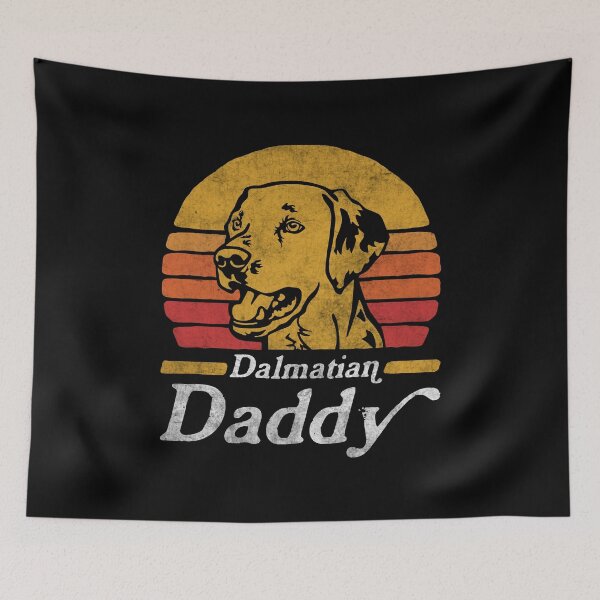 Item preview, Retro Vintage Dalmatian Daddy designed and sold by More Cute Dogs.